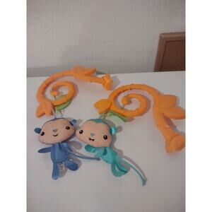 Fisher Price Tiger Time Jumperoo Hanging Monkey Toys Replacement Part Only